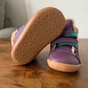 Furry High Top Boots